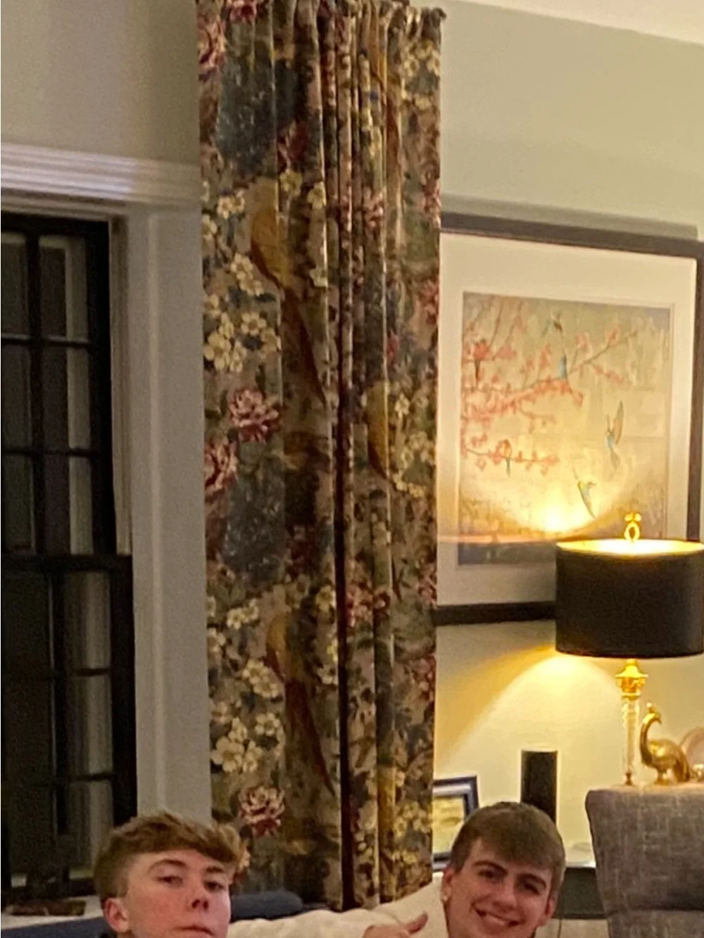 Pottery Barn bold botanical